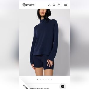 MPG MOCKNECK AND SWEATPANTS SET